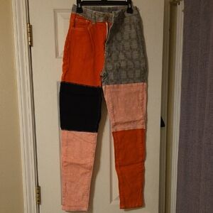 SHEIN Striped Fabric Detail